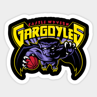 Castle Wyvern Gargoyles Sticker